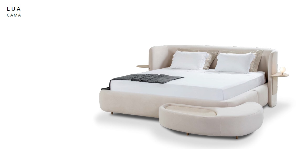 Queen size bed with Puff/Pet Bed