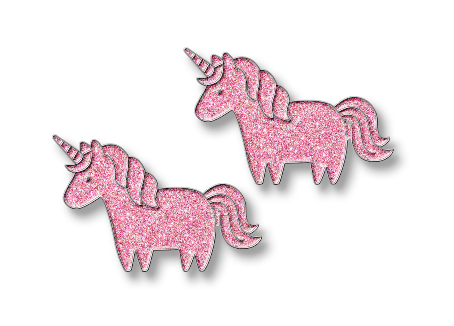 This sparkling pink unicorn is the perfect touch of magic for any horse or pony—because every ride deserves a little sparkle!