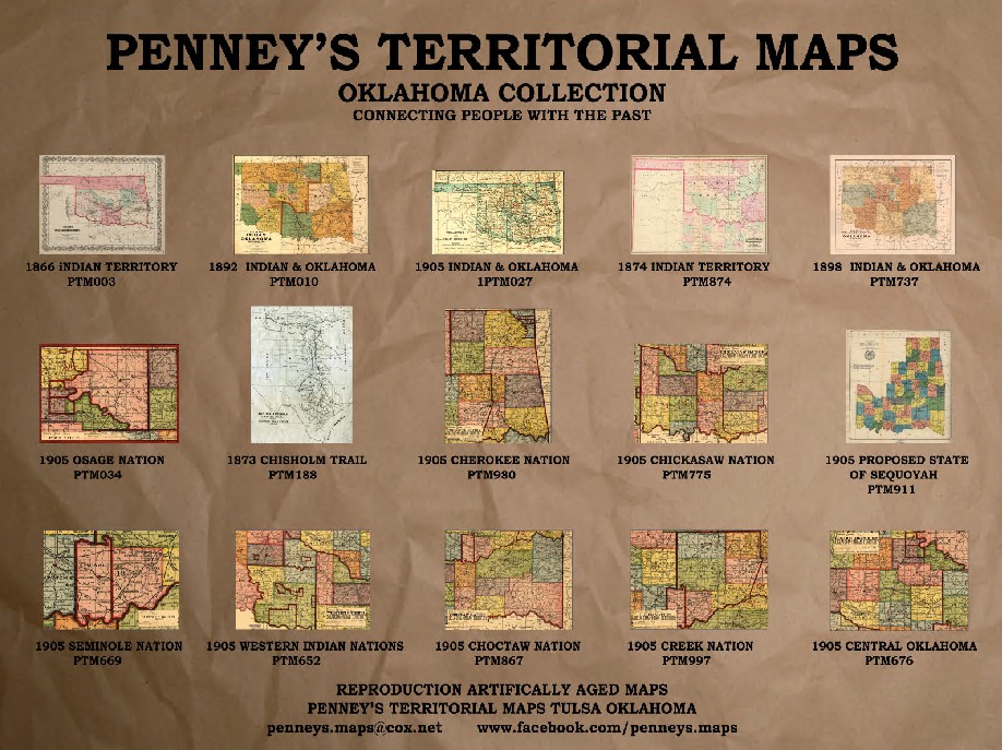 Available Oklahoma Maps