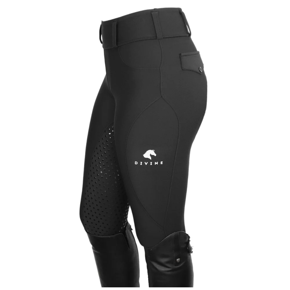 Website Photo of Black Comfort Grip Leggings