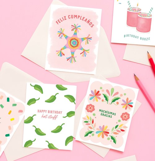 Cheerful, Lighthearted Cards + Cositas