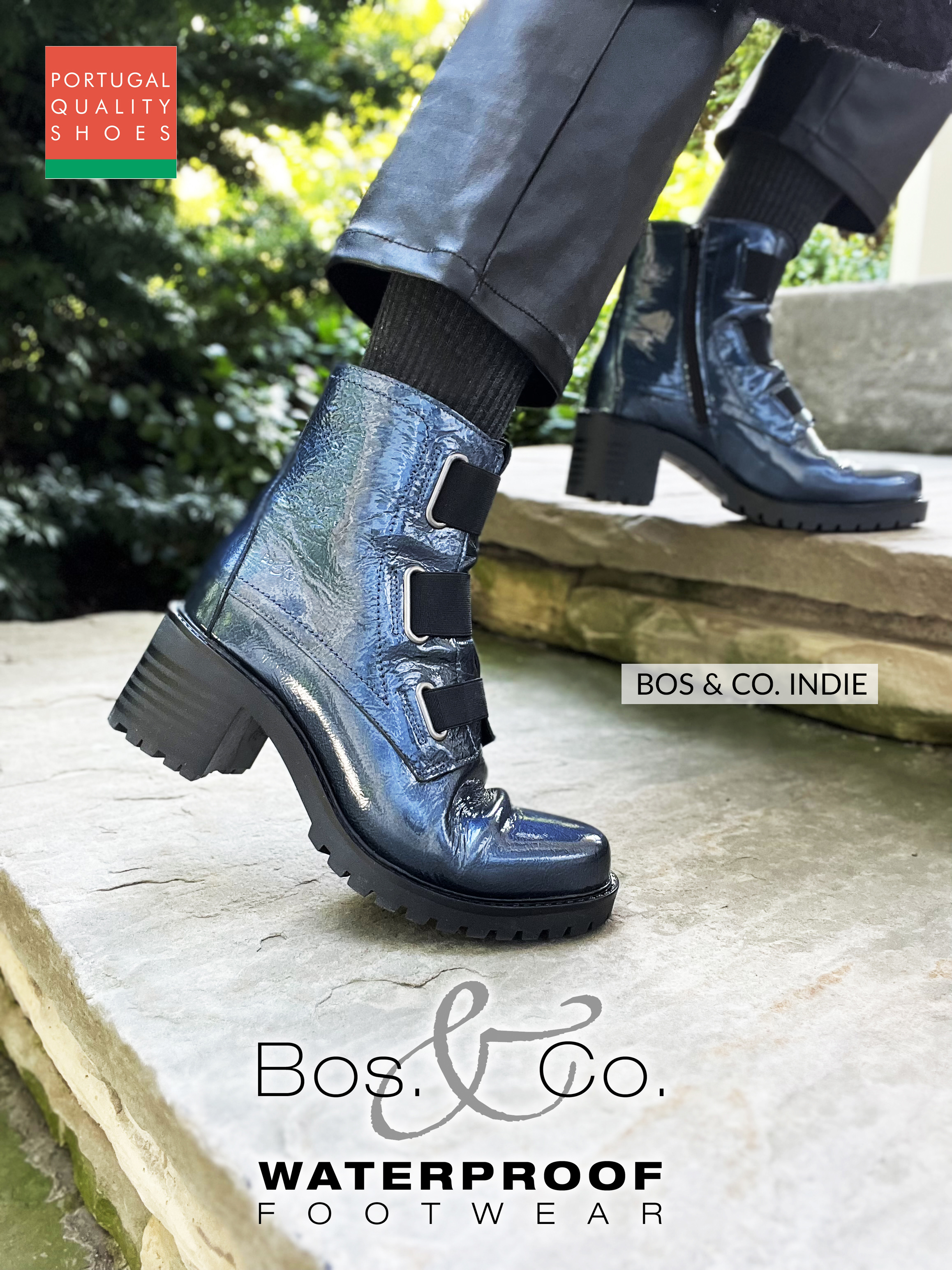 WOMENS WATERPROOF LEATHER UPPER BOOT