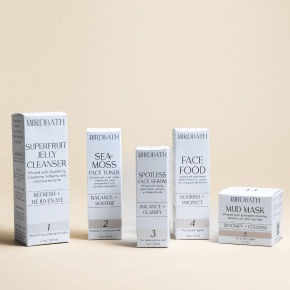 Our 5-step skincare routine is designed to cleanse, balance, treat, and deeply nourish all skin types—supporting a healthy, radiant complexion with both daily care and weekly renewal.