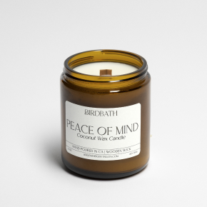 Hand-poured with clean coconut wax and a crackling wood wick, our candles create a cozy glow and inviting fragrance. Available in a variety of scents with 40+hrs of burn time.