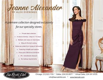 JEANNE ALEXANDER - SPECIALTY STORE EXCLUSIVE COLLECTION