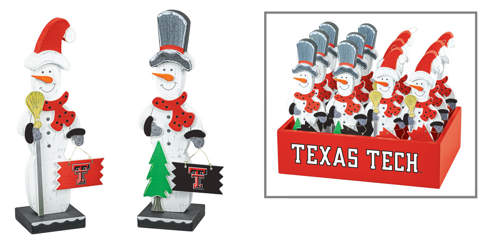 Wood; Orn: 3¼”W x 8¾”H x 2¼”D Box: 10½"W x 3"H x 7¾"D