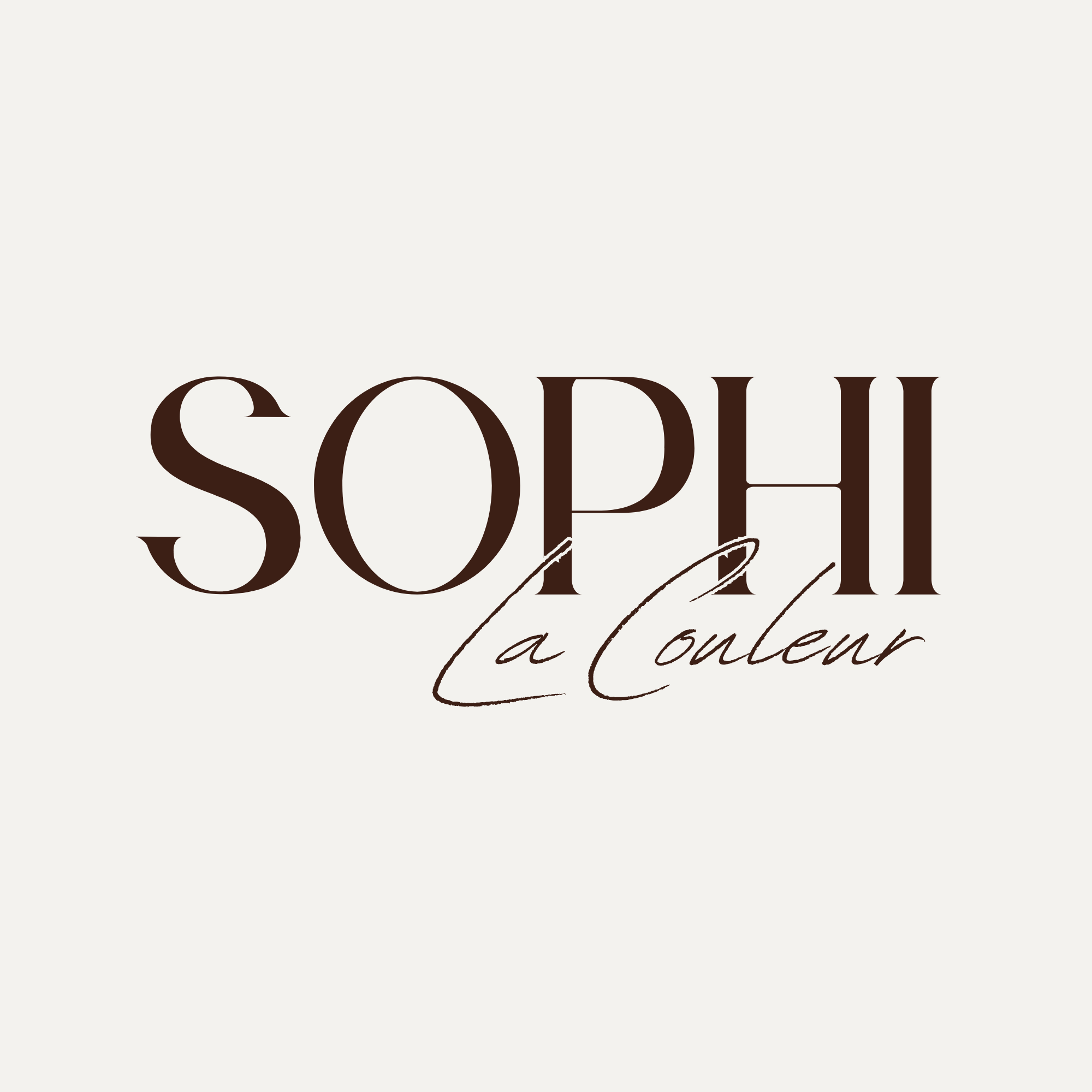 SOPHI La Couleur logo