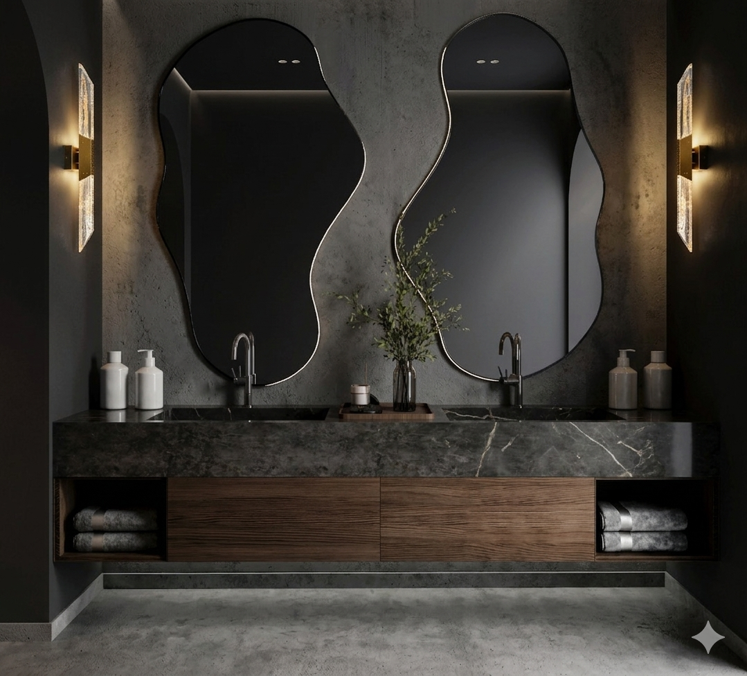 Elevate your interior sanctuary with the Petra Integrated LED Brass Vanity Light, a breathtaking marriage of warm, lustrous metal and artisanal brilliance. Designed exclusively for indoor use.