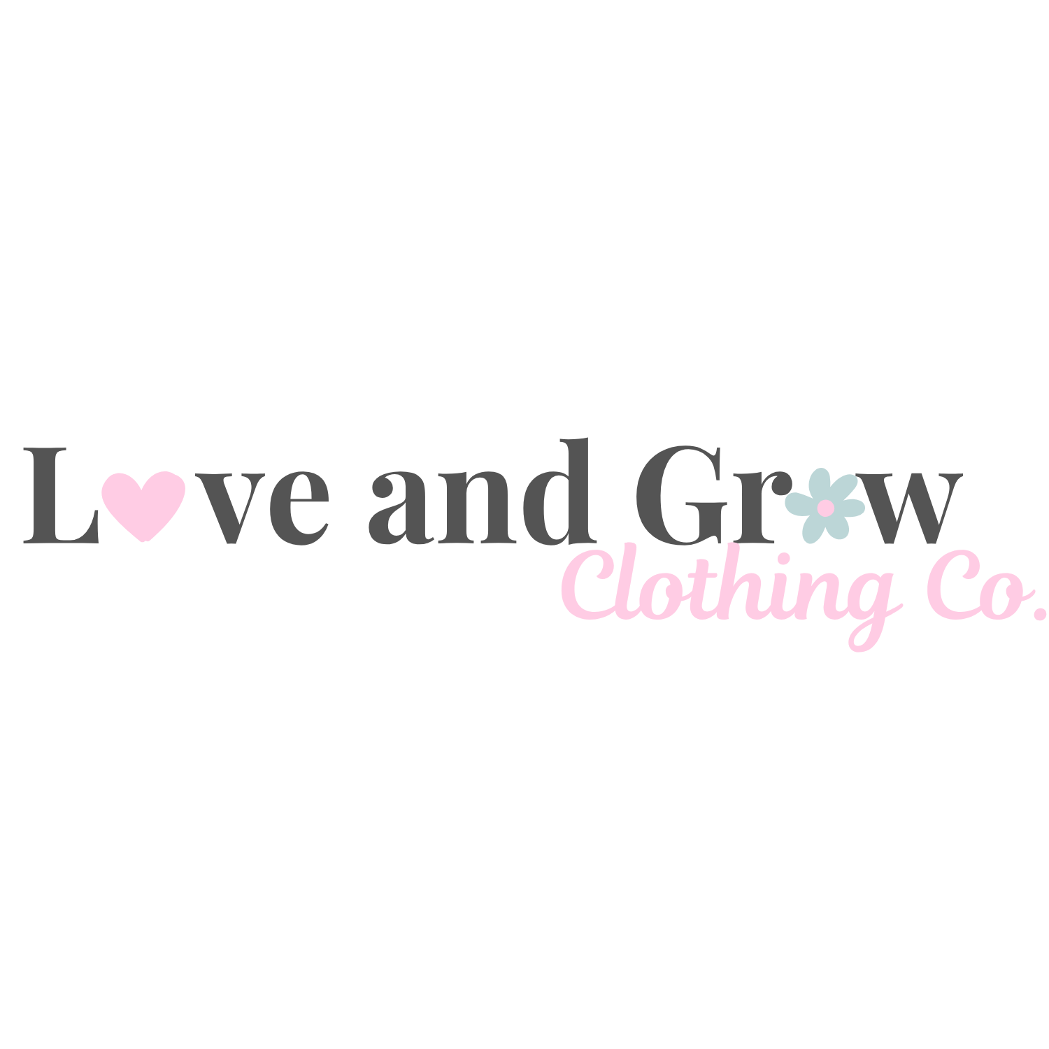 Love & Grow Clothing Co logo