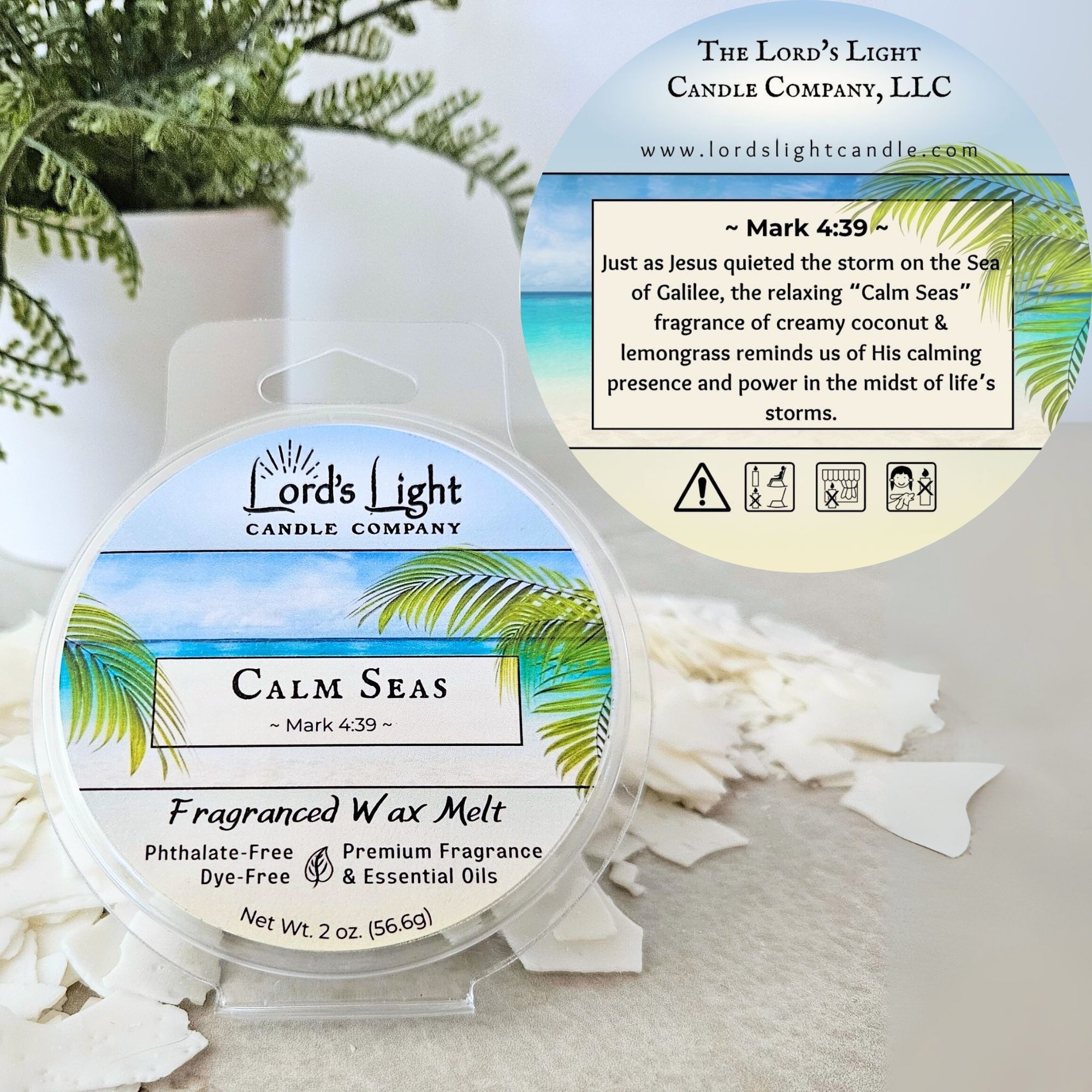 Highly Scented Faith-Based Wax Melt