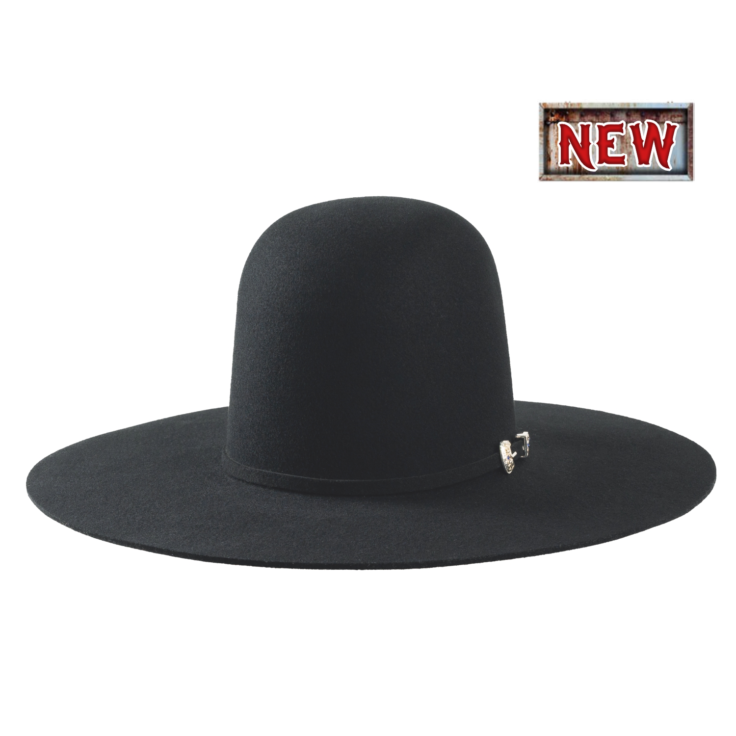 Each hat channels the spirit of the Old West, with classic shapes land wide brims