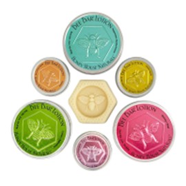 Bee Bar Solid Lotion: Natural beeswax hydration—solid, spill-proof, and travel-ready for soft, non-greasy skin anywhere.