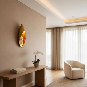 Bring elegance and warmth to your home with the Lilly Wall Sconce, a beautifully handcrafted piece inspired by the delicate charm of the lily flower. Elegant, versatile, and durable.