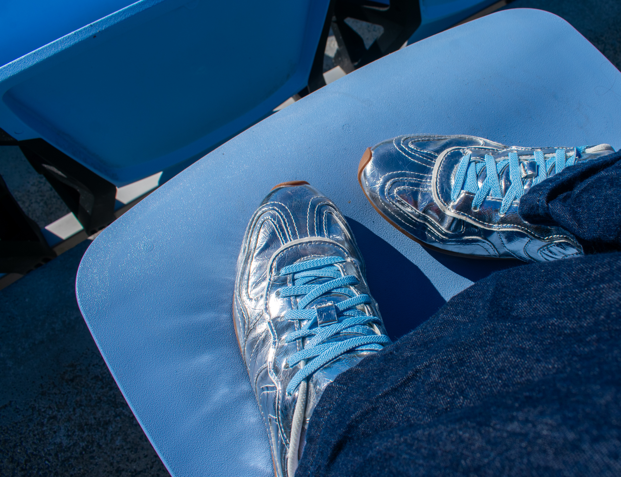 Flat Laces by Lock Laces®. Lace up your shoes with our Flat Lacing System to have a clean and tucked shoe lace look.